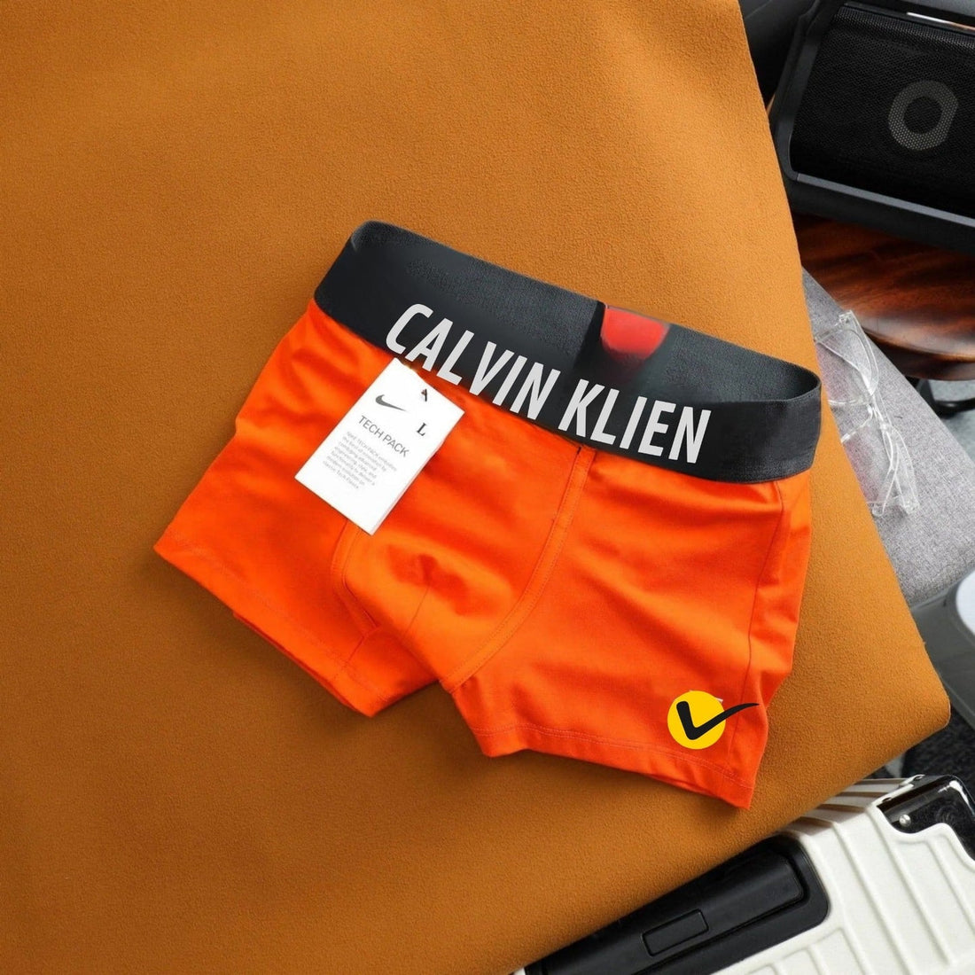 Relaxed Lounge-Wear Boxers with Soft Elastic Band