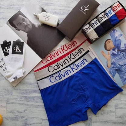 Classic Comfort Boxers with Stretchable Cotton Blend