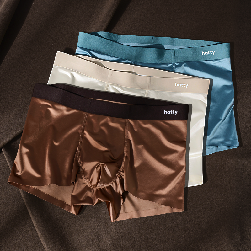 Mulberry Silk Antimicrobial Men's Boxer Briefs